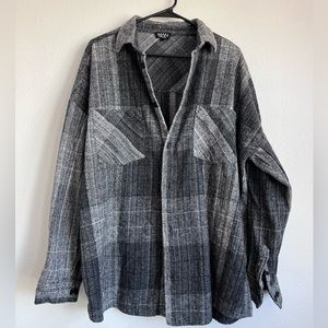MENS boohooMAN flannel